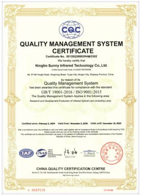 ISO 9001:2015 Certification